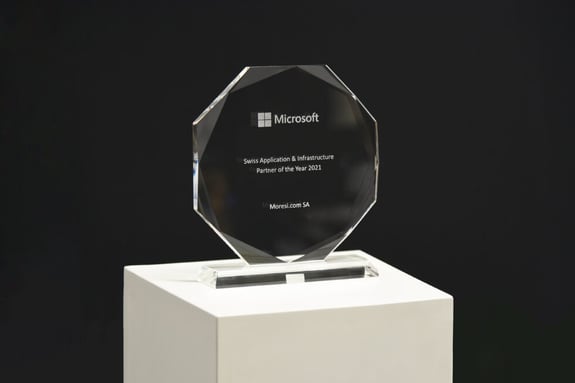 Moresi.com è Microsoft Swiss Application & Infrastructure Partner of the Year 2021