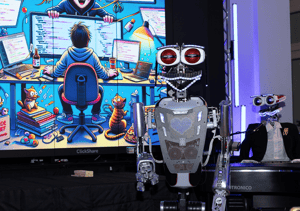 Robot on stage